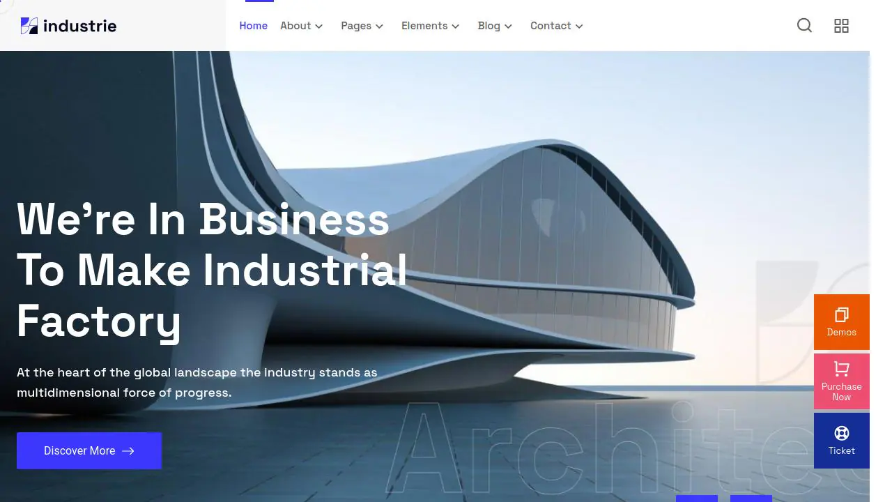 Modern Architecture WordPress Website Design – 5 Pages, Free Hosting & Domain, Mobile Responsive