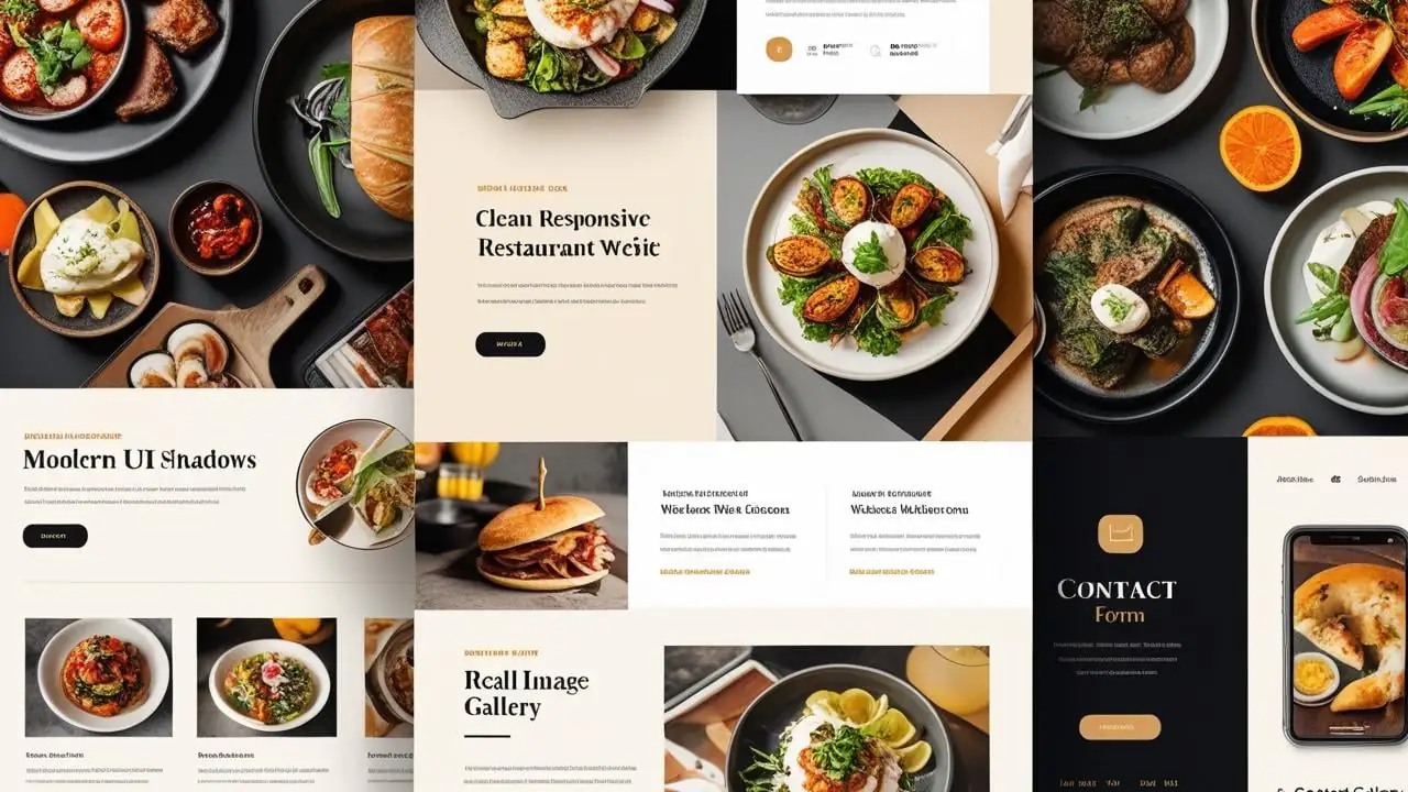 Restaurant Website – Modern Design for Food Businesses
